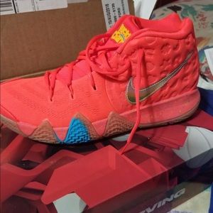 “Lucky Charms” Cereal series Kyrie 4s size 14